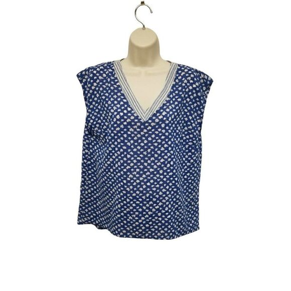 OutbackRed Top Color White & Blue Size Large - Picture 1 of 7